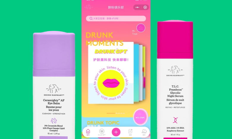 DRUNKGPT: برنامج الدردشة الآلي الخاص بـ Drunk Elephant المدعوم من Alibaba